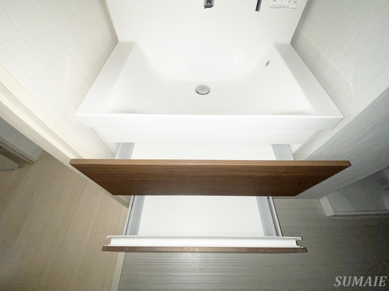 サクラテラスの収納|洗面台下収納です☆