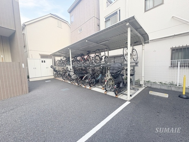 サクラテラスのその他共用部分|駐輪場です☆