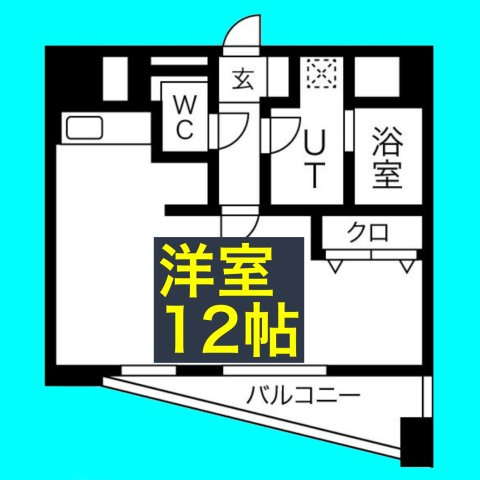 プラウランド名駅の間取り