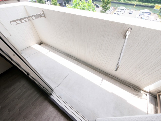 Canal天満橋のバルコニー|Ｃａｎａｌ天満橋　バルコニー