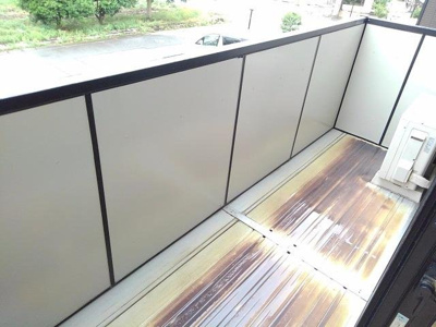 【バルコニー】 | エクセル城東Ｂ | 開放的で明るい空間を演出してくれるバルコニーです