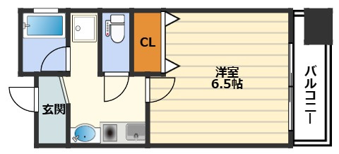 エスリード同心第3の間取り