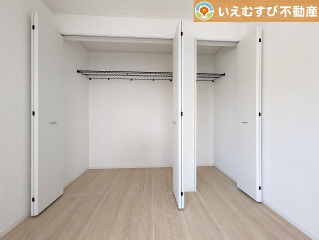 Cradle garden　本庄市下野堂第6の収納|大容量の収納スペースで住空間もスッキリ広々
収納がたっぷり付いていれば、お部屋がすっきり保てて気持ちが良いですね♪