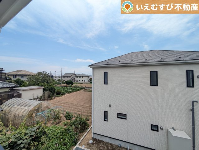 Cradle garden　本庄市下野堂第6の展望|高い建物が無く開放感のある展望
バルコニーからの展望も開けていて閑静な住宅地が望めます。日当りも良いですね♪
