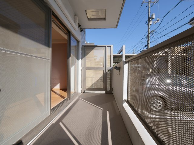 おぶりがーど今のバルコニー