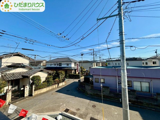 流山市こうのす台4期　新築戸建　3号棟の展望|角地で日当たり良好(^^)/			
