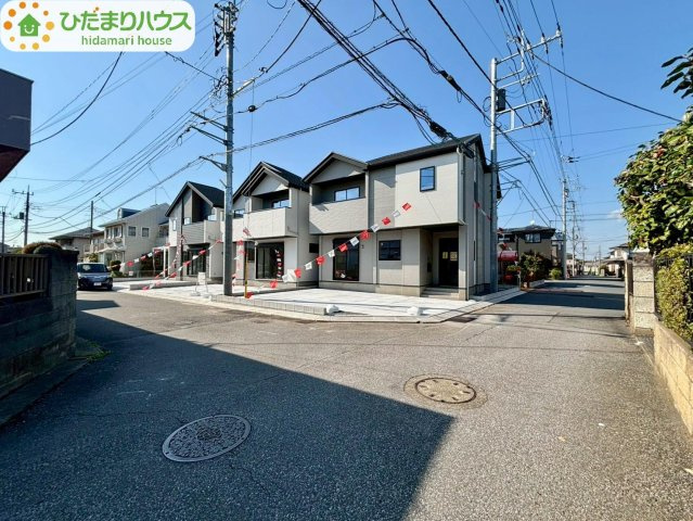 流山市こうのす台4期　新築戸建　3号棟の前面道路含む現地写真|日当たり良好☆光が差し込む明るい暮らしが可能です(^^)/							
