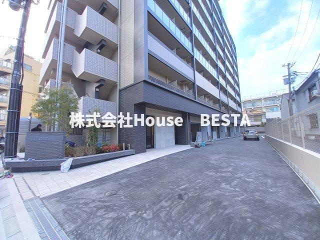 レジュールアッシュ神戸湊川公園の外観パース