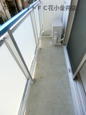 【バルコニー】 | リブリ・OMJ | 暖かな日差しのふりそそぐバルコニー