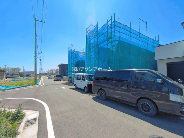 所沢市上安松・全8棟　新築一戸建　8号棟　の外観|現地写真（2026年2月19日撮影）