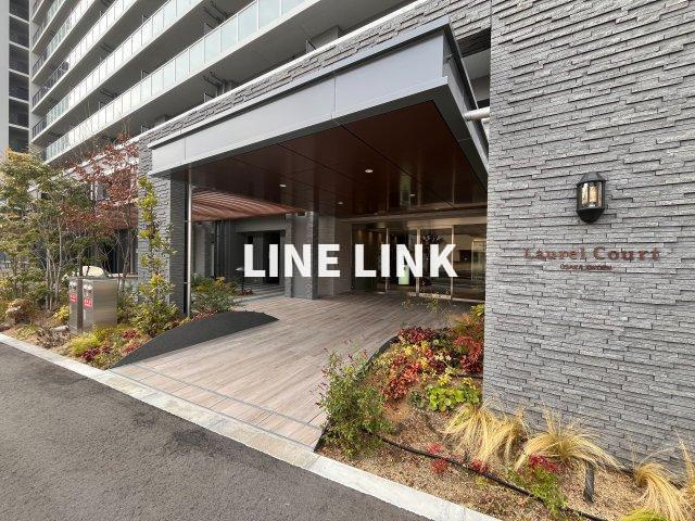 ローレルコート大阪城公園の外観|エントランス