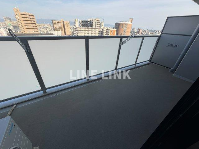 ローレルコート大阪城公園のバルコニー