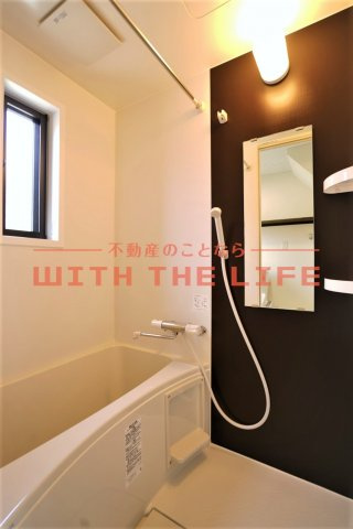 ikka豆津A棟【キャッシュバック対象物件】の浴室|日々の疲れを癒すお風呂付です