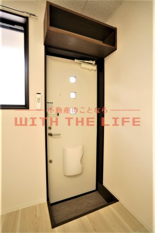 ikka豆津A棟【キャッシュバック対象物件】の玄関|ゆったりとした玄関です