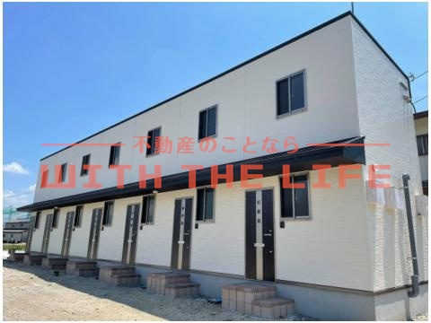 ikka豆津A棟【キャッシュバック対象物件】の外観|おしゃれな外観です