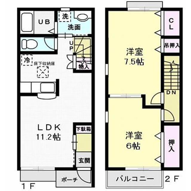 ＦａｍｉｌｉａⅡの間取り