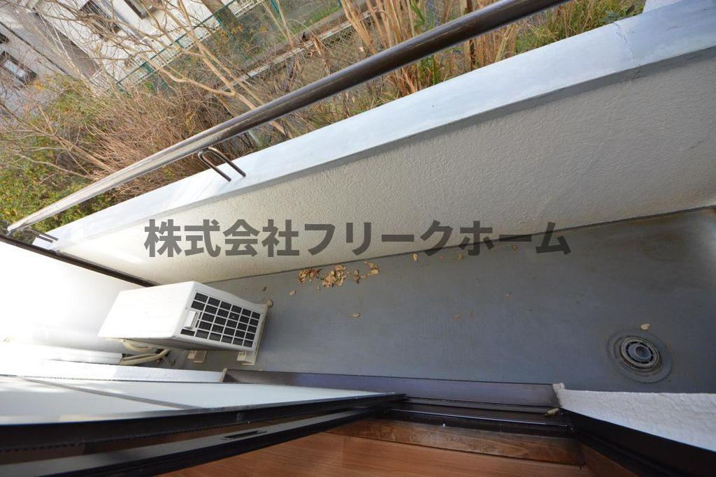 武蔵野市境４丁目の賃貸マンションのバルコニー