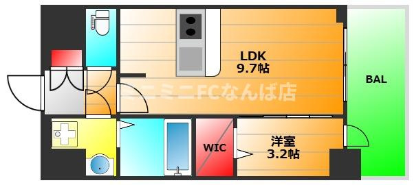 Alivisドーム前の間取り