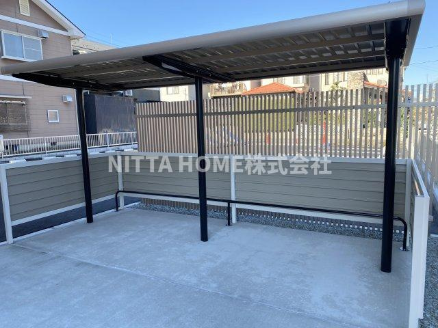 メゾン　テンゲルのその他共用部分|屋根付きの駐輪場は無料です☆