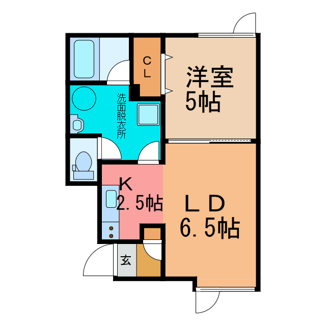 FLORENS⑦の間取り