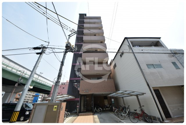 クイーンライフ東今里の外観パース|クイーンライフ東今里　外観