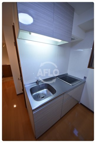 クイーンライフ東今里のキッチン|クイーンライフ東今里　2口IHシステムキッチン