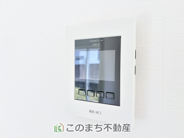 CRADLEGARDEN宇都宮市野沢町第4の設備|モニタ付きインターホンで防犯面もしっかり安心♪