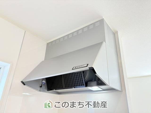 CRADLEGARDEN宇都宮市野沢町第4のキッチン|お料理の匂いもスッキリ♪シンプルデザインで掃除も簡単‼