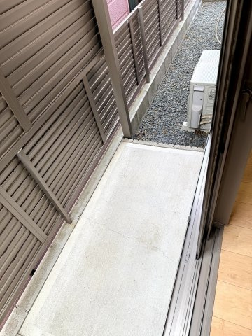 メゾン朝霧のバルコニー