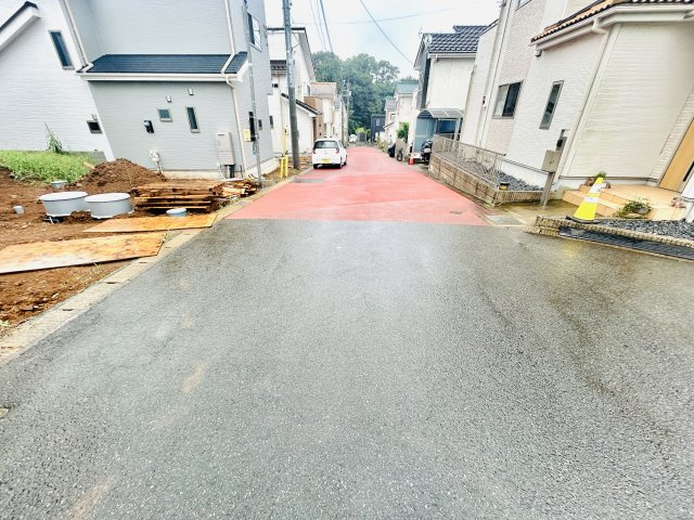 四街道市内黒田の前面道路含む現地写真|9/11撮影