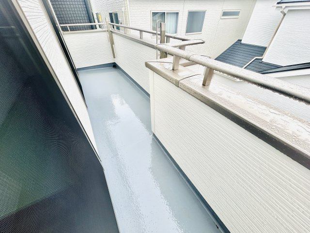 四街道市内黒田のバルコニー