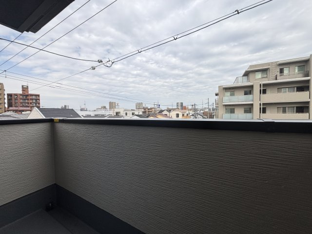 KIS昭和区川名町2期｜名古屋市の戸建ならホームアップのバルコニー|【売主施工例】