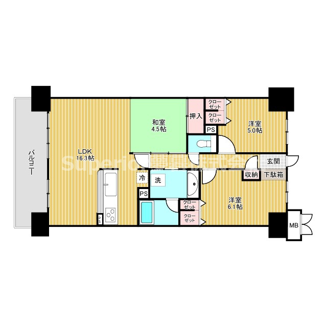 【中古マンション】シャルマンコーポ大津のぞみが丘