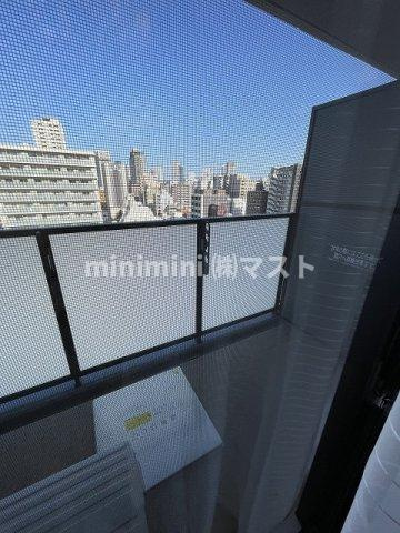 メトローサキョウマチボリのバルコニー