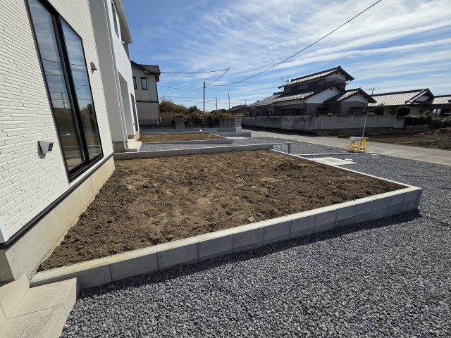 新築　太田市新田上江田町第1　クレイドルガーデン　１号棟の庭|太田市新田上江田町第1　クレイドルガーデン