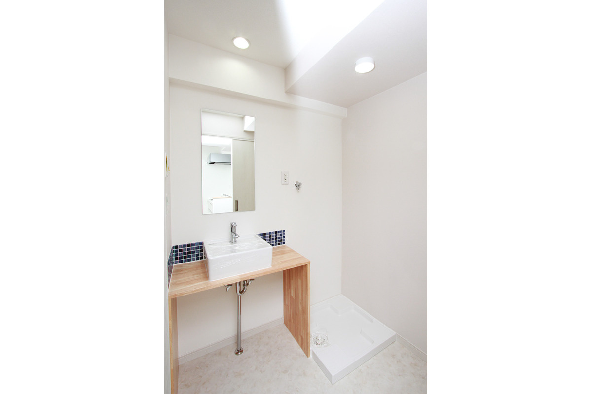 ガーデンハイツ石黒の独立洗面台