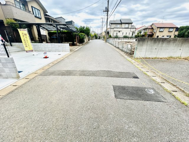 千葉市若葉区みつわ台1丁目　３棟【現地販売】の前面道路含む現地写真|7月27日撮影