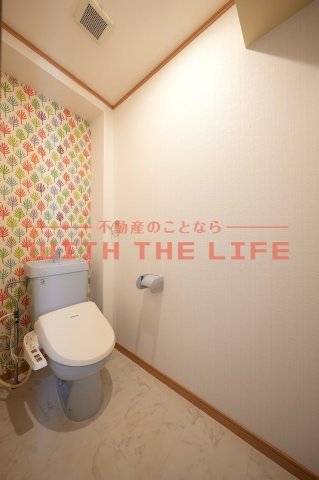 ローズガーデンⅡ【キャンペーン対象物件】のトイレ|コンパクトで使いやすいトイレです