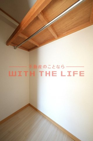 ローズガーデンⅡ【キャンペーン対象物件】の収納|専用の収納スペースです