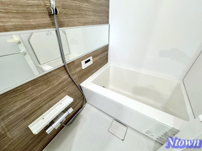 【浴室】 | quador noie 今池 | 落ち着いた空間のお風呂です