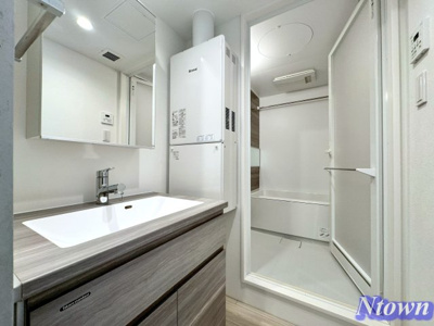 【洗面所】 | quador noie 今池 | スペースが確保できる洗面所です