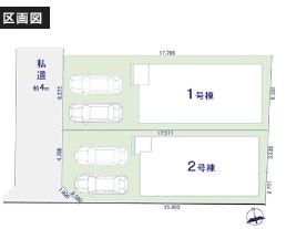 【区画図】 | 千葉市若葉区都賀5丁目