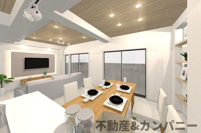 サーパス空港通の居間・リビング|ゆったりとした居間です