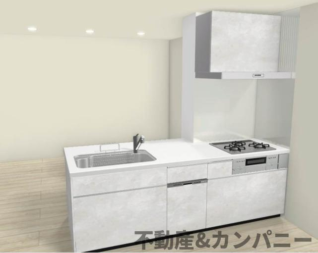 サーパス空港通のキッチン