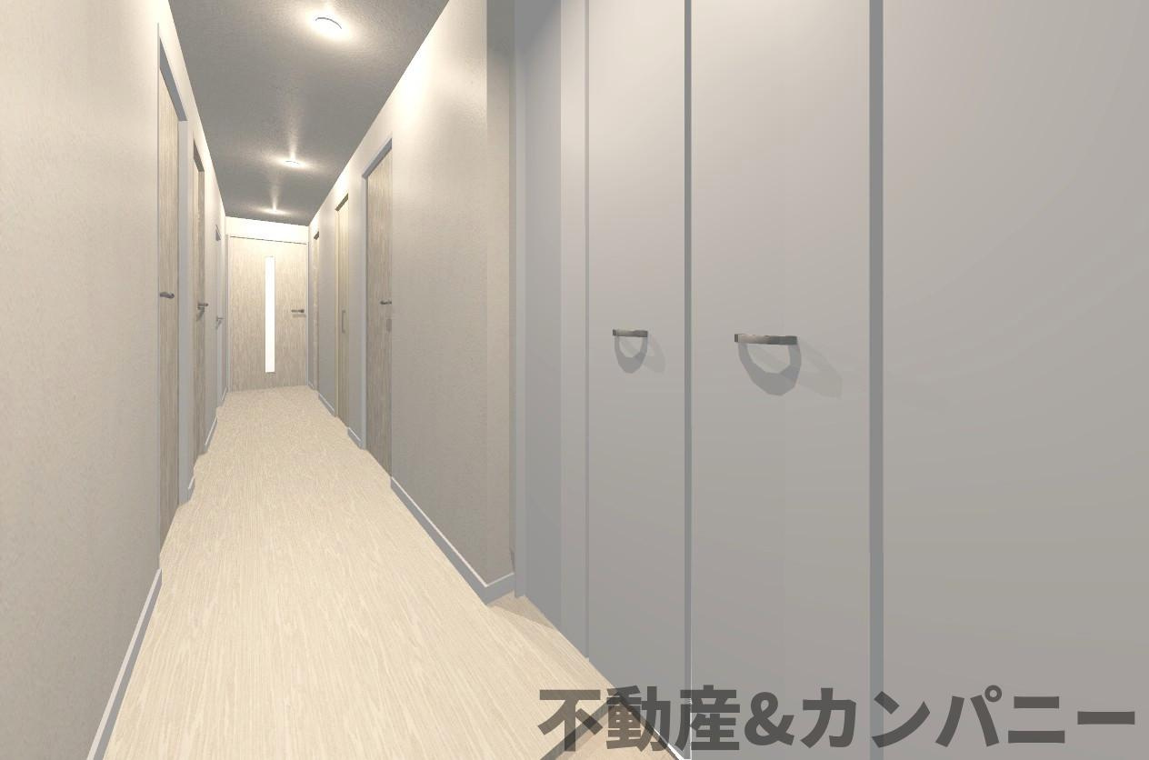 サーパス空港通の玄関|落ち着いた玄関です