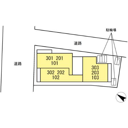 D Paina 生麦の区画図