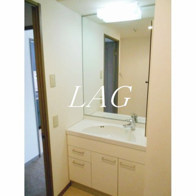 【洗面所】 | カルム草加 | 洗面台です。