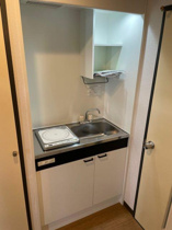 １口ガスコンロ付き