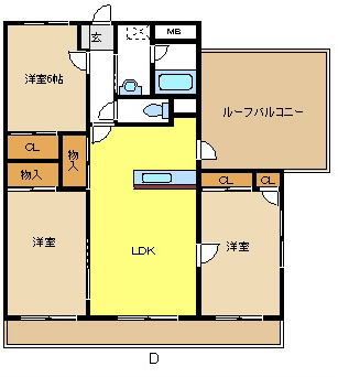 ラトゥール一社の間取り