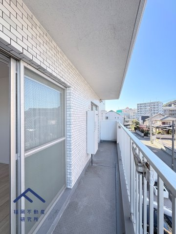 ライオンズマンション野間のバルコニー
